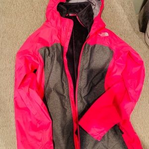 Girls Northface Coat size 14/16